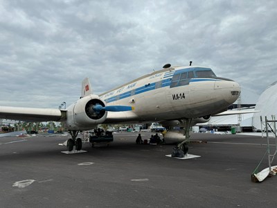 Cơ hội chiêm ngưỡng chuyên cơ từng chở Bác Hồ tại Triển lãm Thành tựu đất nước