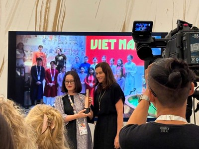 Nhà triển lãm Việt Nam giành giải Đồng “Đội ngũ xuất sắc nhất” tại EXPO 2025