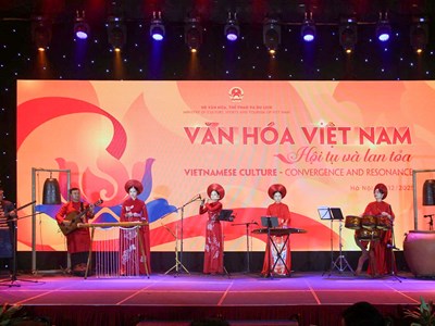 Văn hóa giúp cố kết niềm tin, đóng góp vào sự ổn định và phát triển bền vững của thế giới