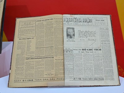 Tự hào “Quốc hội Việt Nam - Hành trình 80 năm xây dựng và phát triển“