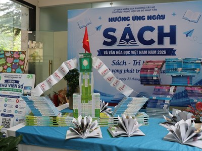 Lan tỏa văn hóa đọc trong nhà trường tại phường Tây Hồ