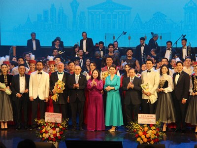 Những thanh âm đồng điệu vun đắp tình hữu nghị Việt Nam - Kazakhstan