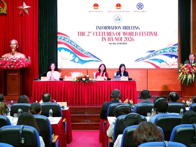 Lễ hội Văn hóa thế giới tại Hà Nội lần thứ hai: Hội tụ di sản, kết nối tương lai