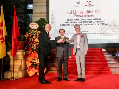 Ba thập kỷ vun đắp nhịp cầu văn hóa giữa Việt Nam và Wallonie-Bruxelles (Bỉ)