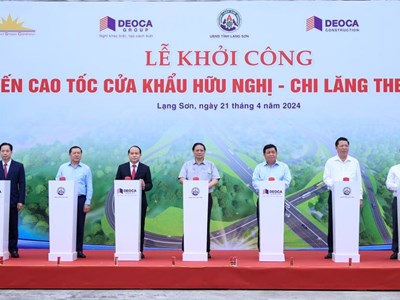 Thủ tướng phát lệnh khởi công đoạn cuối cùng trên tuyến cao tốc Bắc Nam phía đông