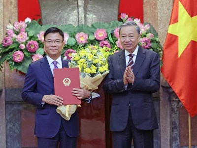 Chủ tịch nước trao Quyết định bổ nhiệm tân Phó Thủ tướng Chính phủ và Bộ trưởng Bộ Công an