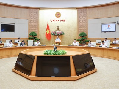 Thủ tướng chủ trì phiên họp Chính phủ chuyên đề pháp luật tháng 8.2024