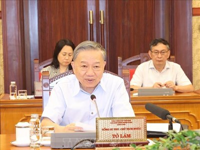 Tổng Bí thư, Chủ tịch nước Tô Lâm thăm hỏi đồng bào, chiến sĩ bị ảnh hưởng của cơn bão số 3