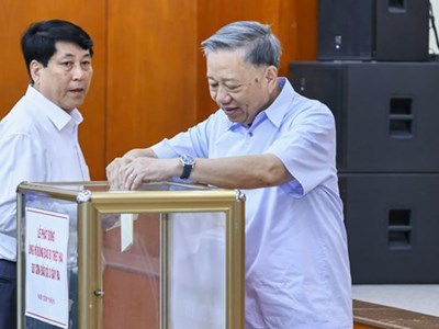 Tổng Bí thư, Chủ tịch nước Tô Lâm dự Lễ phát động ủng hộ đồng bào bị thiệt hại do cơn bão số 3 gây ra