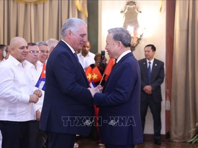 Toàn văn Tuyên bố chung Việt Nam - Cuba