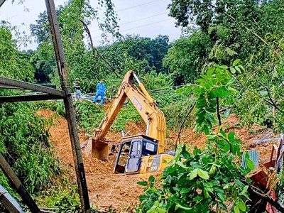 Khẩn trương khắc phục sự cố sạt lở tại Hà Giang