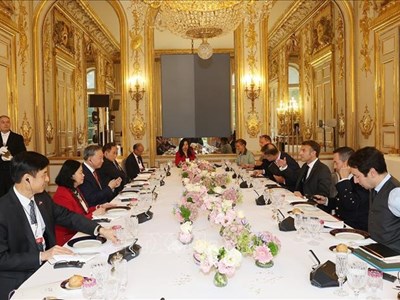 Tổng Bí thư, Chủ tịch nước Tô Lâm hội đàm với Tổng thống Pháp Emmanuel Macron