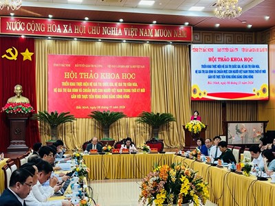 Phát huy hệ giá trị văn hóa vùng Đồng bằng sông Hồng