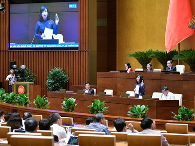 Quốc hội tiếp tục chất vấn lĩnh vực y tế, thông tin và truyền thông 