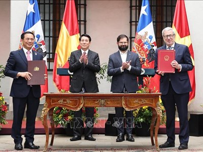 Tuyên bố chung giữa nước Cộng hòa Chile và nước Cộng hoà Xã hội Chủ nghĩa Việt Nam
