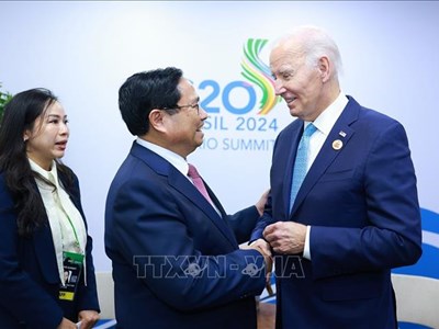 Hoạt động của Thủ tướng Phạm Minh Chính tại Hội nghị thượng đỉnh G20