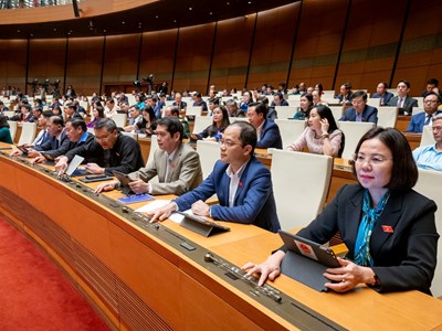 Quốc hội thông qua chủ trương đầu tư Dự án đường sắt tốc độ cao với tỉ lệ tán thành cao
