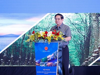 Thủ tướng chủ trì Hội nghị lần thứ 5 của Hội đồng điều phối vùng Đông Nam Bộ