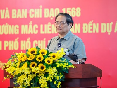 Thủ tướng chủ trì giải quyết các vướng mắc cho các dự án TP.HCM