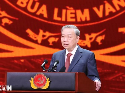 Phát biểu của Tổng Bí thư Tô Lâm tại Lễ trao Giải báo chí  “Búa liềm vàng” lần thứ IX năm 2024