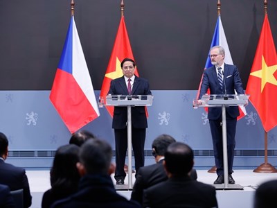 Việt Nam - Czech nâng cấp lên "Đối tác Chiến lược, phối hợp thúc đẩy hợp tác văn hóa, du lịch 