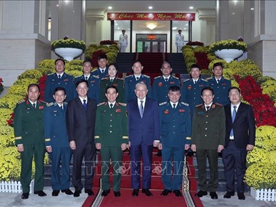 Tổng Bí thư Tô Lâm thăm, kiểm tra và chúc Tết các đơn vị Công an và Quân đội