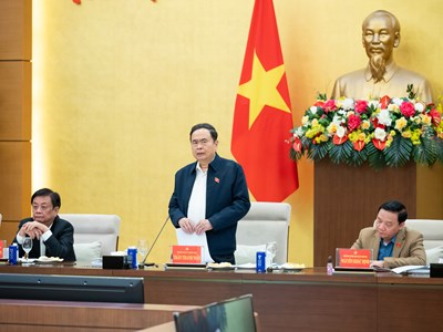 Ban Thường vụ Đảng uỷ Quốc hội họp cho ý kiến về một số nội dung phục vụ việc sắp xếp tinh gọn bộ máy