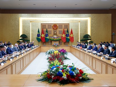 Việt Nam - Brazil tăng cường hợp tác bóng đá