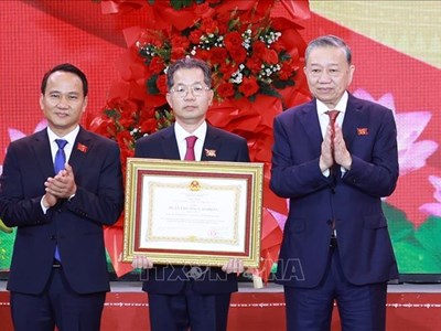 Tổng Bí thư Tô Lâm dự Lễ kỷ niệm 95 năm Ngày thành lập Đảng bộ thành phố và 50 năm Ngày Giải phóng thành phố Đà Nẵng