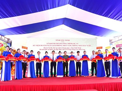 Khánh thành Dự án tu bổ, tôn tạo tại Khu di tích Trung ương Cục miền Nam