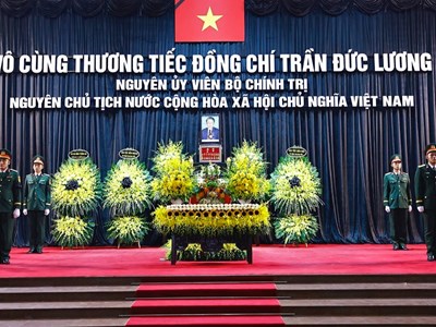 Lễ Quốc tang nguyên Chủ tịch nước Trần Đức Lương