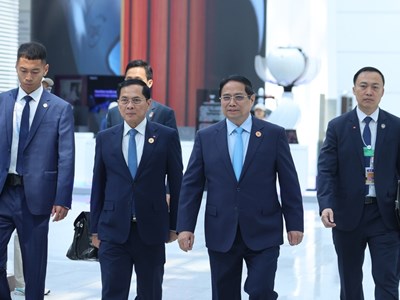 Thủ tướng Chính phủ Phạm Minh Chính dự phiên khai mạc toàn thể Hội nghị WEF