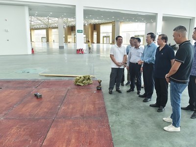 Kiểm tra, đôn đốc công tác triển khai thi công Triển lãm thành tựu nước