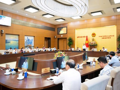 Ngày mai 22.9, Ủy ban Thường vụ Quốc hội xem xét công tác nhân sự