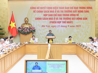 Quyết tâm phát triển thị trường bất động sản ổn định, an toàn, lành mạnh, công khai, minh bạch