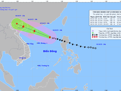 Bão số 11 giật cấp 14, Thủ tướng yêu cầu sẵn sàng ứng phó