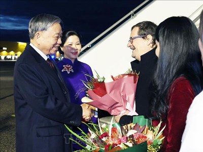 Tổng Bí thư Tô Lâm bắt đầu thăm chính thức Cộng hòa Phần Lan