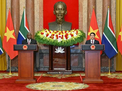 Việt Nam và Nam Phi hướng tới nâng cấp quan hệ song phương lên Đối tác chiến lược