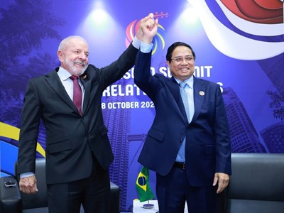 Thủ tướng Phạm Minh Chính tiếp xúc song phương bên lề Hội nghị Cấp cao ASEAN lần thứ 47