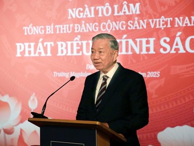 Phát biểu của Tổng Bí thư Tô Lâm tại Đại học Oxford