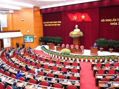 Bế mạc Hội nghị lần thứ 14 Ban Chấp hành Trung ương Đảng khóa XIII