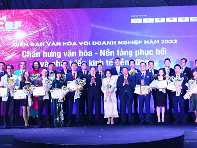 Tổ chức Diễn đàn quốc gia thường niên “Văn hóa với Doanh nghiệp” 