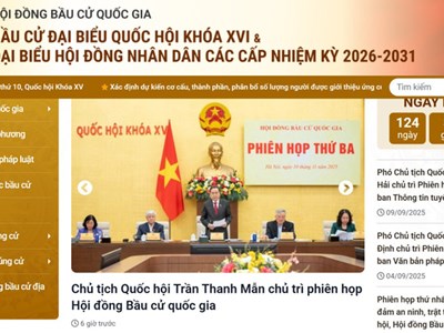 Công bố Trang thông tin về Bầu cử đại biểu Quốc hội khóa XVI và đại biểu HĐND các cấp nhiệm kỳ 2026-2031