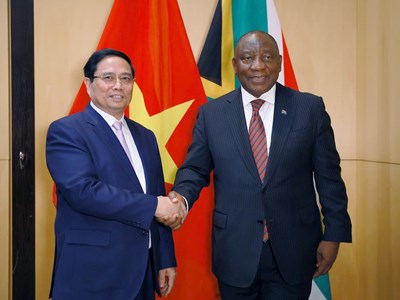Việt Nam và Nam Phi nâng cấp quan hệ song phương lên Đối tác Chiến lược