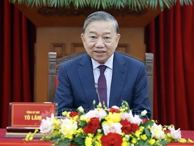 Tổng thống Liên bang Nga Vladimir Putin điện đàm với Tổng Bí thư Tô Lâm