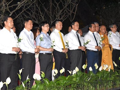 TP.HCM khánh thành công viên tưởng niệm Covid-19