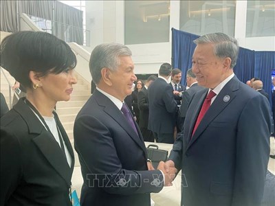 Tổng Bí thư Tô Lâm gặp lãnh đạo các nước nhân dịp tham dự cuộc họp khai mạc Hội đồng Hòa bình về Gaza