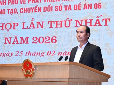 Năm 2026 tiếp tục rà soát, sắp xếp, tinh gọn tổ chức bên trong các Bộ, cơ quan Trung ương và Sở, ngành địa phương