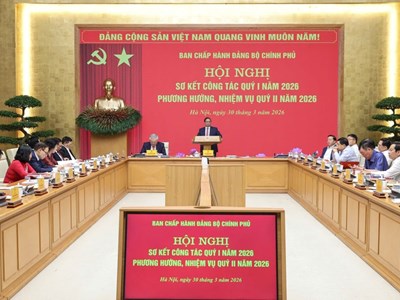 Thủ tướng Phạm Minh Chính chủ trì Hội nghị Đảng ủy Chính phủ