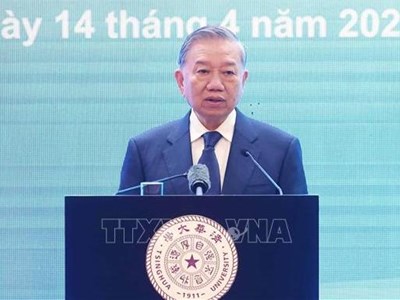 Phát biểu chính sách của Tổng Bí thư, Chủ tịch nước Tô Lâm tại Đại học Thanh Hoa (Trung Quốc)